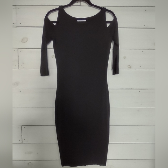 Bailey 44 Deneuve Cold Shoulder Jersey Body-Con Dress - Picture 3 of 7